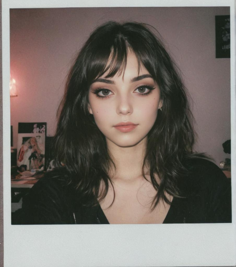 A close up of a person with a black shirt and a black top - SeaArt AI