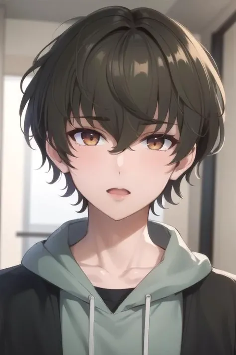 (best quality:1.1), (masterpiece:1.4), sketch, 1boy, solo, male focus, , , depth of field, , , <lora:shuugo_sekiya:0.78>, shuugo_sekiya, brown hair, brown eyes, bangs, hair between eyes, short hair, day of the dead costume, , 4k resolution