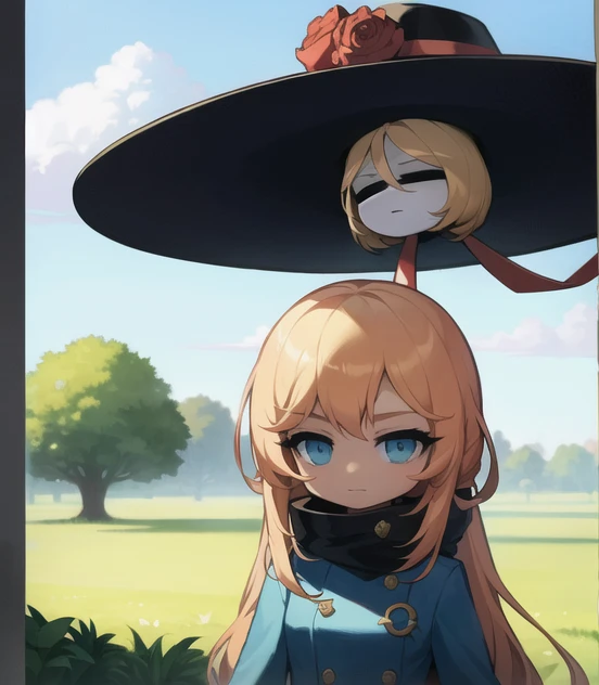 masterpiece, best quality, girl, woman, highres, beautiful girl , {{slender}}, <lora:maplestoryStyle_v10:0.65>, chibi