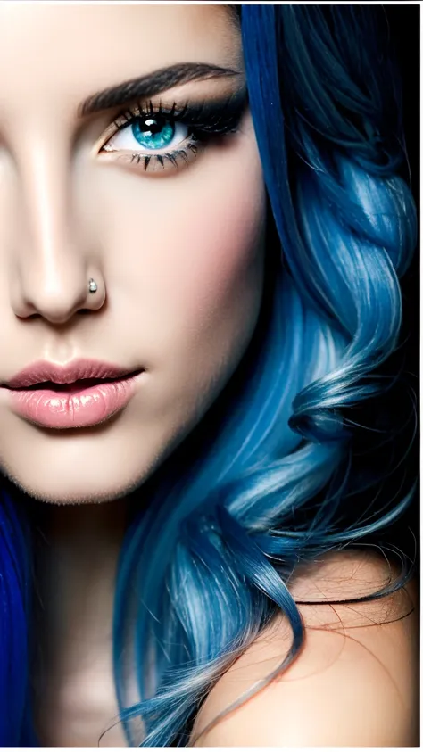 (AlissaWhiteGluzQuiron woman), (blue hair:1.2), 
Picture of a French woman. Fit face. 22 years old, Sharp chin, photography, raw photo, masterpiece, extremely detailed photo, DSLR, photorealistic 1.4, ultra hi res, best quality, pink lips, perfect makeup, full body picture, tall, toned, busty, abs, cleavage, bright green eyes,
<lyco:quiron_AlissaWhiteGluz_Lycoris_v5:1.0>