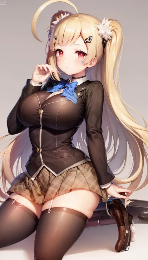 Anime girl with cat ears, Fine details. girls' frontline, from girls frontline, pixiv 3dcg, Very detailed ArtGerm, art of kirokaze pixel, Top Rated on pixiv, at pixiv, Kantai Collection Style, Mikudayo, small curvy , popular on pixiv childish Lori Female genitals Underless toppless teats