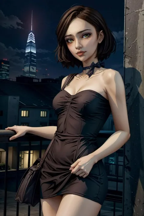 (masterpiece, best quality:1.3)
<lora:epi_noiseoffset2:1> <lora:add_detail:0.7> <lora:WolfFaith:0.8>
WolfFaith, 1girl, solo, ribbon, brown hair, cityscape, at night, on top of a skyscraper, short dress, tight