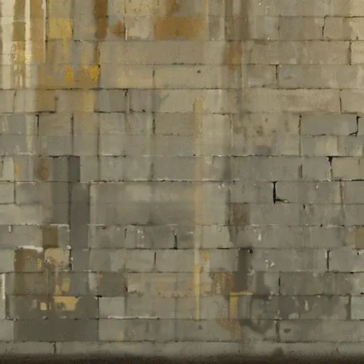 TF2 texture, best videogame textures, albedo texture map, no lighting, fullbright, concrete wall, cinderblock wall, subtle brush strokes, white wood, top stain, grey stain, <lora:TF2WallTextures001:1>, sharp focus, (dramatic lighting, two-tone lighting, physically-based rendering, raytraced shadows, subsurface scattering), award-winning artstation photo, extremely detailed illustration, (highly detailed, best quality, very detailed background, masterpiece), classic, by Greg Rutkowski, alphonse Mucha, (wlop), (8k, RAW photo, best quality, extremely detailed CG unity 8k wallpaper, huge filesize, ultra-detailed, highres, absurdres)