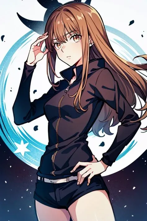 masterpiece, high quality, <lora:SonMoAh:0.8>, 1girl,solo, SonMoAh, Sitting with legs stretched out and arms crossed over the chest