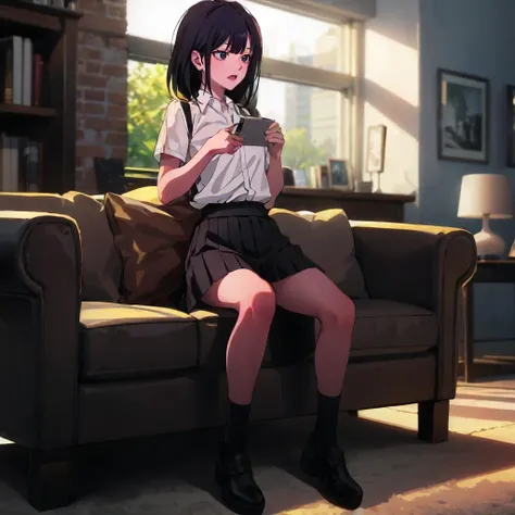 Girl sitting