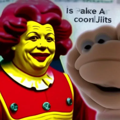 frg, bullshit, very dank material, dankest,  ronald mcdonald, <lora:MEMES:1>,