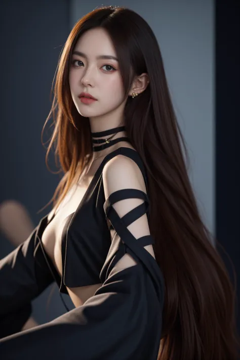 best quality, masterpiece, HDR, UHD, 8K, highres, absurdres, Highly detailed, ultra-fine painting, extreme detail description, Professional, 1girl, <lora:PAseer-SD15-LCM Quick:1>, <lora:neg4all_bdsqlsz_V3.5:1>, <lora:FateGubijin:1>, yu mei-ren \(fate\),