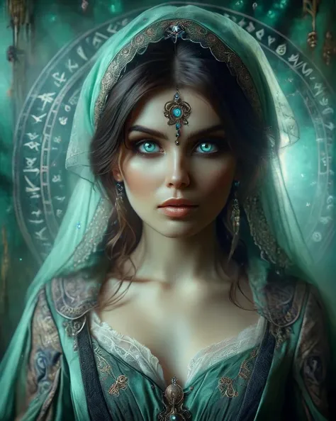 3D Rendering, Portrait of a (Female Cooper:1.3) , elegant, Flat Art, soft light, Mint green and dark pastel hue, orientalism, intricate details, ((Elegant)) , ((Phenomenal)) , ((Breathtaking)) , ((Detailed)) , ((Captivating)) , ((Astounding)) , fantasy, Spells, Nature, Mystical, oil painting, Oil on canvas, Oil artwork, Canvas painting, Antique glow, Vintage illumination, Retro lighting, Small aperture, Deep depth of field, Sharp from front to back . Dreamlike, mysterious, provocative, symbolic, intricate, detailed <lora:Arcane:1> ais-rcn