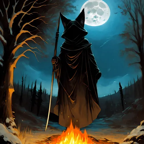 cat girl, cat ears, slit pupils, furry, ghost, ((scythe)), eyes, levitation,
bare tree, night, orange lighting, campfire, huge weapon, moon
<lora:g0s1 - Ghost:.8> g0s1 <lora:FurryCoreV2New-07:0.8> FurryCore