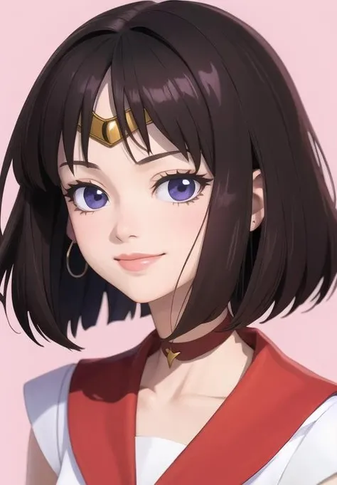 <lora:sailor_saturn:0.8>, sailor_saturn, smirk, portrait,, (masterpiece, best quality, detailed:1.3)