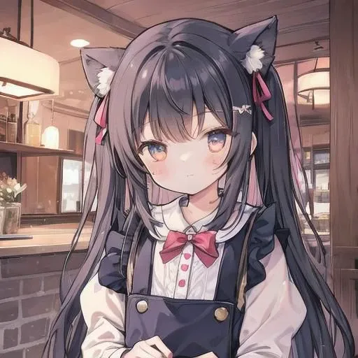 Neko, (girl:1.5)