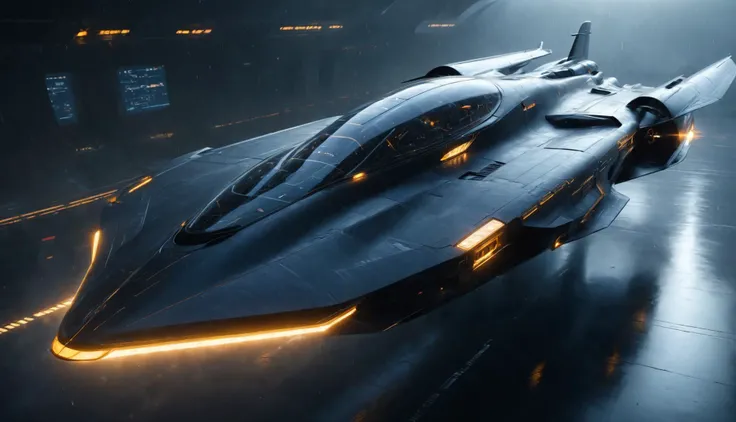 Techwear fashion (((Ultra-detailed, Hyper-realistic, 8k, highres, masterpiece))),A futuristic fighter travelling at speeds surpassing the of sound,its sleek designand powerful ion drive engines allows it to effortlessly push past the known limites of flight,flying in a clouded sky,pressure waves as it breaks the sound barrier,golden hour,<lora:t1hal:0.8>,t1hal,rain,<lora:SpaceCraft_XL:0.8>,spcrft,futuristic,sleek,alien, . Futuristic, cyberpunk, urban, tactical, sleek, dark, highly detailed