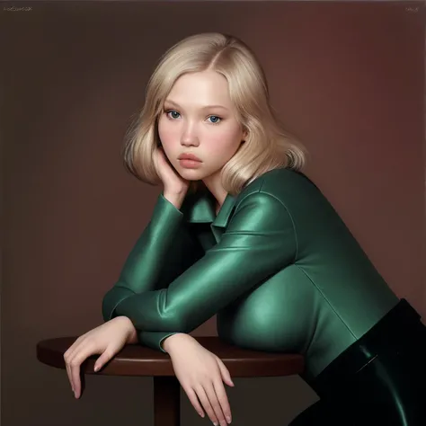 ((by botero)) art of a girl [sasha luss ]