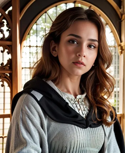(((1 girl))), (8k, best quality, masterpiece:1.2),(upper body 1:2) (realistic, photorealistic, photo-realistic:1.37), ultra-detailed, beautiful detailed eyes, beautiful detailed nose, (((balanced eyes))), ((upper body 1:2)),((big breasts)), (((sweater))), natural skin texture, 24mm, 4k textures, soft cinematic light, adobe lightroom, photolab, hdr, intricate, elegant, highly detailed, sharp focus, ((((cinematic look)))), soothing tones, insane details, intricate details, hyperdetailed, low contrast, soft cinematic light, dim colors, exposure blend, hdr, faded, slate atmosphere, <lora:T_1:0.85>, (((cloak))), (((black cloak)))