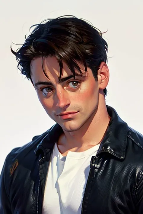 1boy,upper body,looking at viewer,(joey:1.3),(joey tribbiani:1.3),
masterpiece,high quality,absurdres,realistic,<lora:friends_joey_tribbiani_v1:0.8>,(simple background:1.1),t-shirt,confuse expression,