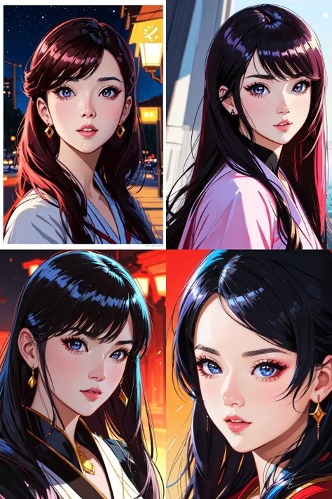 a comic potrait of a female necromamcer with big and cute eyes, fine - face, realistic shaded perfect face, fine details. night setting. very anime style. realistic shaded lighting poster by ilya kuvshinov katsuhiro, magali villeneuve, artgerm, jeremy lipkin and michael garmash, rob rey and kentaro miura style, trending on art station