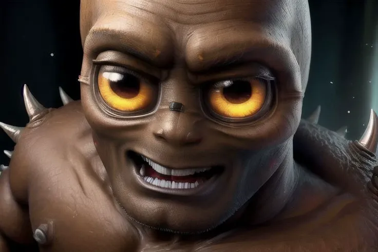 (medium close-up photography, realism, high detailed, trending on Artstation, trending on Pinterest)
(MinionStyle)
doomimp