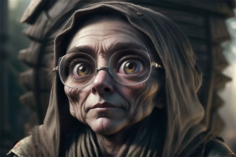 (medium close-up photography, realism, high detailed, trending on Artstation, trending on Pinterest)
(MinionStyle)
hag