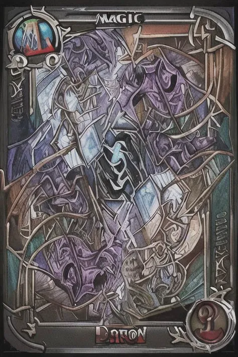 magic the gathering dragon card,