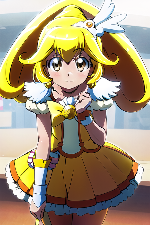 SmilePrecureCurePeaeKiseYayoi(黄濑弥生/黄瀬やよい)-LORA v1.0