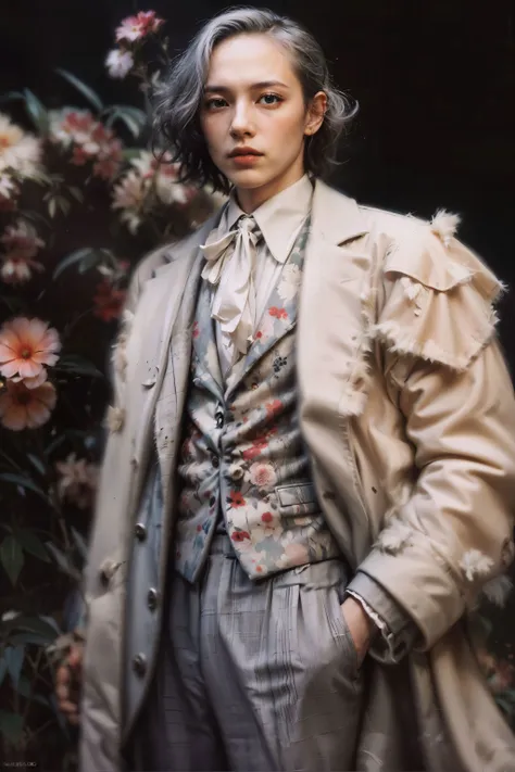 artstudt, (official art, extremely detailed CG unity 8k wallpaper),(1boy:1.3),beautifully detailed eyes, detailed fine nose, detailed fingers, (8k), (best quality), ( masterpiece:1.2), (realistic), ( photorealistic:1.37), extremely detailed
handsome gentleman, vintage hair, vest face, couture, magazine cover, textless, high quality, clothing details, fine fabric, full body, 8k, cinematic lighting, red suit, silver hair,
<lora:add_detail:0.2> <lora:SuiteM1:0.6>