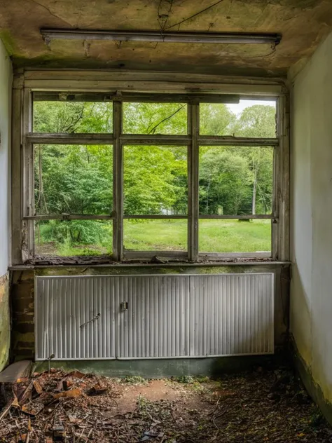 abandoned place, full of details and objects<lora:Abandoned:1>