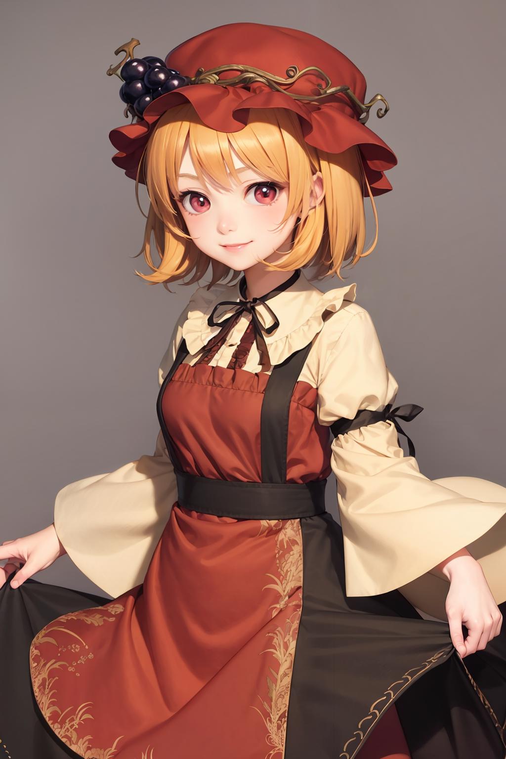 aki minoriko (touhou) 秋穰子 东方project v1.0