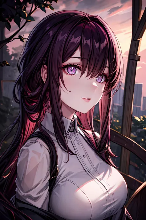 <lora:KafkaMeinaModel:0.6>, a girl,forest, river, rainy, lush clouds, <lora:add_detail:1>, (best quality:1.1), (masterpiece:1.2), high quality shadow, beautiful detailed, (high detailed skin, skin details),(wide_landscape,8k), beautiful face, detailed eyes, depth of field, best quality, highres, best shadow, best illumination,
