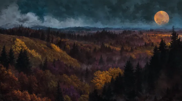 (masterpiece, best quality:1.3), (highres, realistic, sharp focus:1.1), 4k, hdr, wallpaper,  stuning beauty,   art by aofks and jkrz , <lora:aofks - AnatoFinnstark:0.7> <lora:jkrz - JakubRozalski:0.45>,  <lora:LowRA:0.5>, [orange theme:violet theme:0.3]