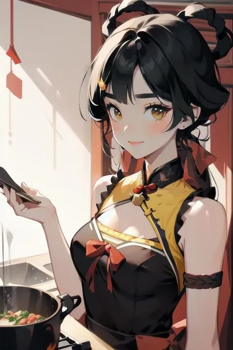 <lora:xiangling1:1> xianglingdef, 1girl, cooking smile
<lora:Guofeng minimalism_20230707020248:0.8>