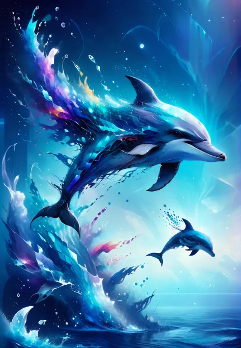 (lonely:1.2) dolphin in (deep:1.3) blue ocean,
dark, colorful, vibrant colors, illumination, vivid detail,
perfect photograph, cinematic, epic,
crystal, galaxy, fantasy art deco, conceptart, white background, simple background, ral-dissolve,
<lora:v1l4n0XLP:1>, <lora:ral-dissolve:1>,
<lora:Kandinsky:0.5>,
<lora:concept:1>,
<lora:EnvyCrystalXL01:1>,
<lora:EnvyFantasyArtDecoXL01:1>,
<lora:mhk_comics:1>, mhk_comics,