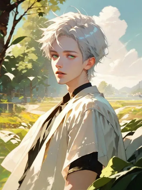 score_9, score_8_up, score_7_up, score_6_up,
oil painting, 1boy, white hair, green eyes, anime, upper body, parted lips,
medium shot,
post Impressionist, soft lighting,
zPDXL2
<lora:edf_10x5:0.7>
<lora:01lp41ntXLP:0.7> 01lp41nt