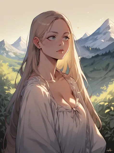 score_9, score_8_up, score_7_up, score_6_up, score_5_up, <lora:1llum1XLP:0.7> 1llum1, 1girl, long hair, curvy, portrait, mountain