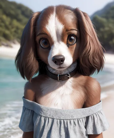 (Professional photo, photo filter, real photo, super realistic:1.2), (by qupostuv35:0.8), (by siroc:0.8),
female, (Detailed face), [(thin:1.1) : small petite : (Border Collie):4], (Detailed face), (more details, detailed background:1.1), lush eyelashes, tail, pussy, shoulder, off-shoulder blouse, portrait,