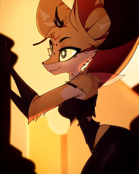 ((masterpiece), best quality, high quality, professional quality, highly detailed, highres, perfect lighting, natural lighting), queenbee, <lora:queenbee:1>, detailed background