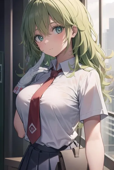 high quality, high resolution,(((nsfw))),(((one women))),(((cute face))),(((green eyes))),(((green hair))),(((parted bangs))),(((twintails))),((large breasts)),((sweaty skin)),(((bare breasts))),(((business suit))),(((Jacket))),(((Pencil skirt))),(((pantyhose))),
BREAK,(embarrassed,blush:1.3),(steam:0.8),(wet:0.8),(sweat:0.8),(trembling:1.3),(parted lips:1.3),(harf open eyes:1.4),(feeling weak:1.5)
BREAK,(((outdoor))),(((night))),
BREAK,(((model posing))),(((selfie))),
BREAK,(((Angle from above))),(looking at viewer),((upper body))),(((focus on breasts)))