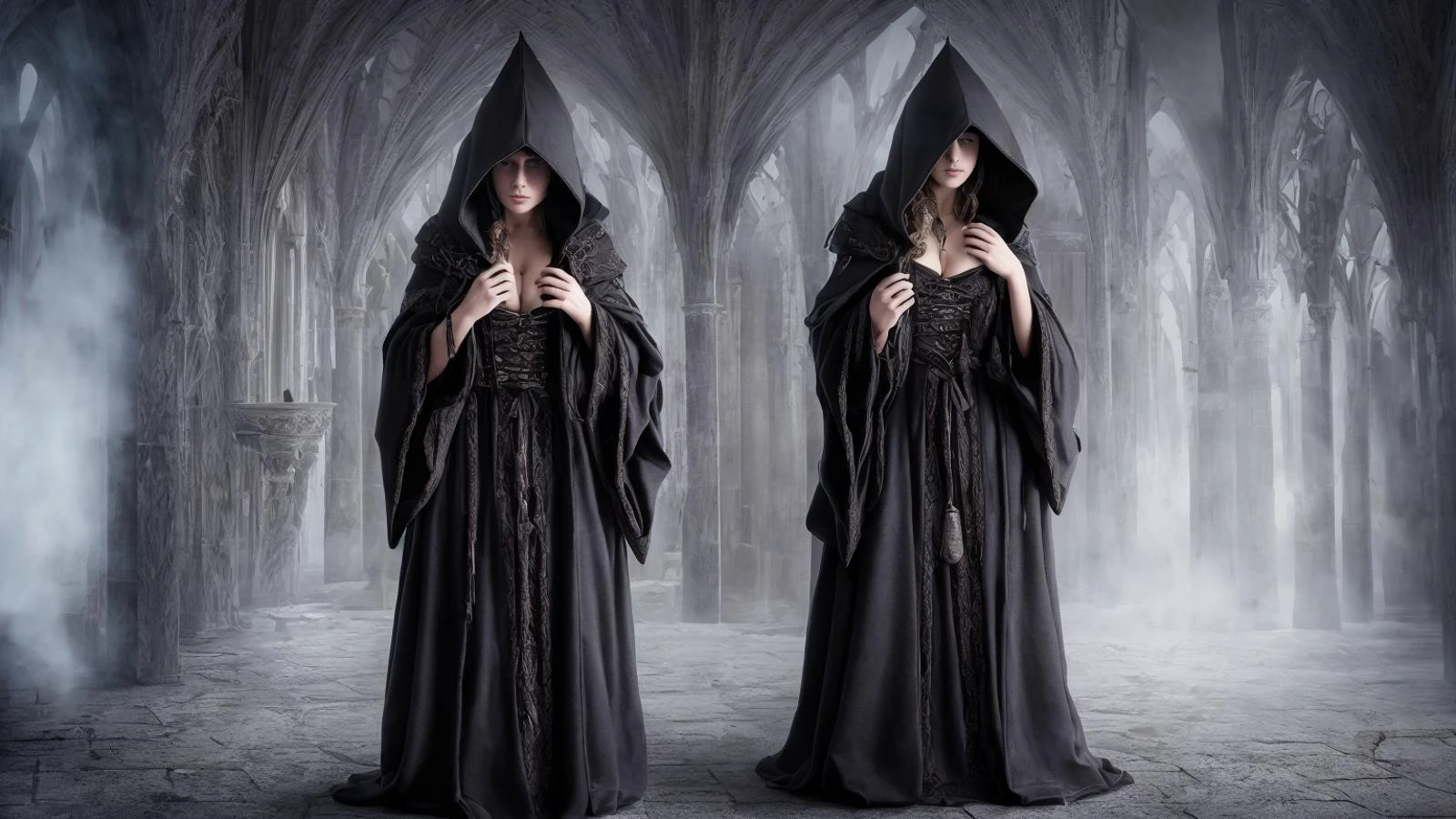 realistic analog photo, award winning photo,
<lora:FantasyRitual:0.8> ritual
<lora:edgCultistTemptation:0.75> wearing edgtemptation, edgcultist, wearing edgcultist_hood, hair inside the hood, robe,
RAW, highres, 8k, uhd, High Dynamic Range, tonemapping, crisp details,