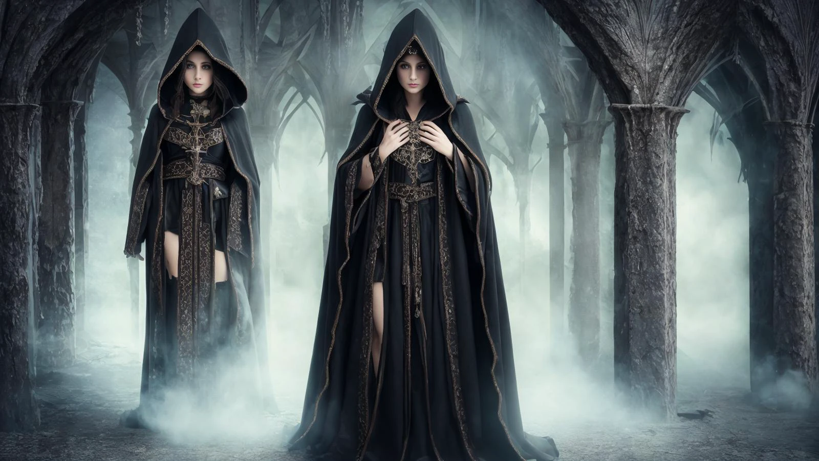 realistic analog photo, award winning photo,
<lora:FantasyRitual:0.8> ritual
<lora:edgCultistTemptation:0.75> wearing edgtemptation, edgcultist, wearing edgcultist_hood, hair inside the hood, robe,
RAW, highres, 8k, uhd, High Dynamic Range, tonemapping, crisp details,