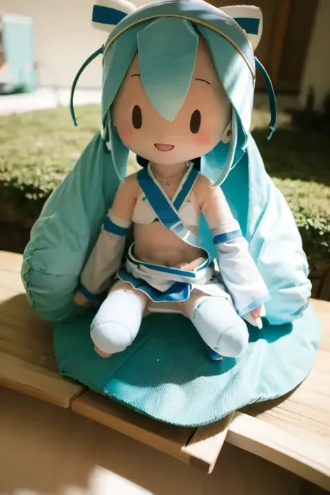 masterpiece, best quality,fu1fu,character doll,chibi,1girl,bikini,sarong