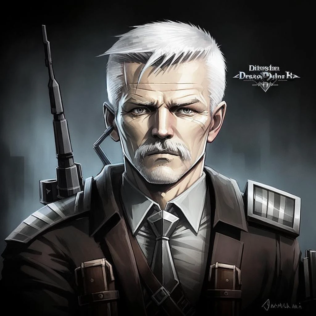 <lora:PetrPavel:0.75>, PetrPavel as dangerous assassin, dieselpunk