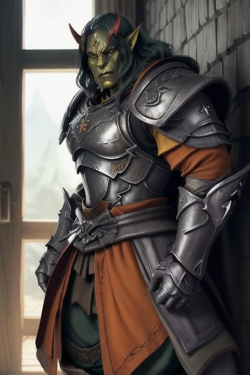 illustration,
full body,
lotr, sauron,
male,
orc,
orc warrior,
orange skin,
muscular,
tall,
samurai clothe,
armor's plate,
green eyes,
fantasty,
mythology,
serious look,
orange and yellow colors,
background blue mist,
action pose,
looking at viewer,
dynamic light,
ultra detail,
full detail,
8k best quality,
realistic, 8k,
micro intricate,
masterpiece,
owstyle