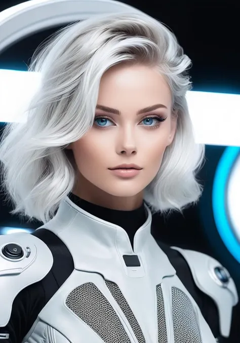texture <lora:FF-WoMM-XL-FA-v0208-TE:1.2> a woman with white hair and a futuristic suit, portrait armored astronaut girl, epic sci - fi character art, epic sci-fi character art, sci-fi female, sci - fi character, scifi woman, sci fi female character, in white futuristic armor, wojtek fus, portrait anime space cadet girl, detailed sci-fi art, sci - fi details,(close portrait:1.3),(Feminine:1.4),(beautiful:1.4),(attractive:1.3),handsome,calendar pose,perfectly detailed eyes,studio lighting,thematic background top down close-up