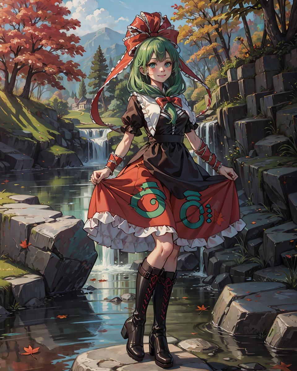 kagiyama hina (touhou) 键山雏 东方project v1.0