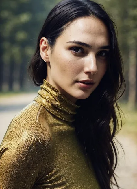 A stunning intricate full color portrait of (sks woman:1), wearing a black turtleneck, epic character composition, by ilya kuvshinov, alessio albi, nina masic, sharp focus, natural lighting, subsurface scattering, f2, 35mm, film grain, <lora:locon_gal_v1_from_v1_64_32:1.25>