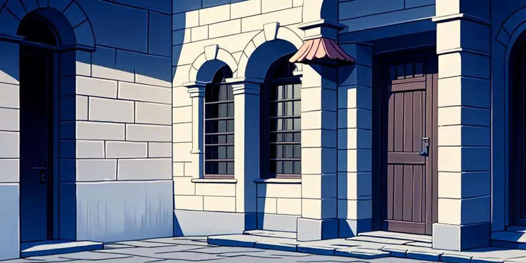 night, night time, dark, outdoors, no humans, scenery, window, pillar, indoors, door, night, building