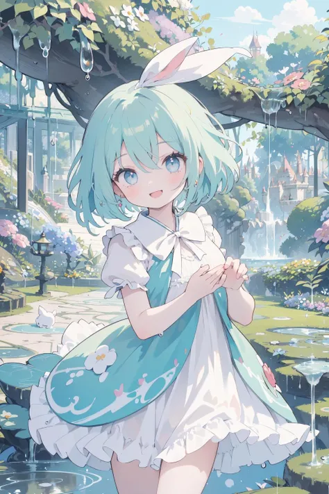 absurdres, absolutely resolution, incredibly absurdres, highres, ultra detailed
BREAK
(1girl, solo:1.4), beautiful and shiny skin, coquettish skin, dynamic poses, dynamic angle, close-up, cowboy shot, smile
BREA
white dress
BREAK
((yumekawa,yumekawaii,pastel color)),(((wonderland garden:1.3))),rainbow waterfall,(((dripping ink))),imagination,(Castle:1.4)
BREAK
nice hands, perfect hands, <lyco:GoodHands-beta2:1.0>