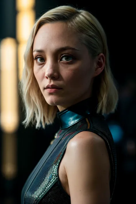 A stunning intricate full color portrait of pomKlem1, wearing a ms marvel outfit from marvel, epic character composition, by ilya kuvshinov, alessio albi, nina masic, sharp focus, natural lighting, subsurface scattering, f2, 35mm
