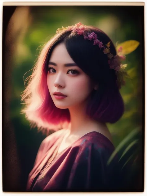 George Caleb Bingham, Luminous trails, Marble, Evil, ShÅwa Era jungle, contest winner, macro lens, Cliff Chiang, Vivid Colors, Thomas Cole, Dark, Floral motives, Rainbowpunk, Light, 80mm, VRay, trending on CGSociety, Canon EF, lower class strong Judge (girl:1.3) , her hair is Discouraged, Paranoid, Cozy, Lomography, Sepia filter, beautiful, Canon 5d mark 4, three colors, expressive brush strokes, [Feathers|Leather], Unsplash, Aetherpunk, Death, Eclectic, Cinestill, Instagram, UHD, Polaroid, Asher Brown Durand, Justification, Fuchsia splash, <lora:detail_slider_v4:2>