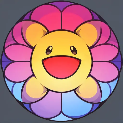 masterpiece, best quality, <lora:sunflower:0.7>,full body, happy, simple_background, smile, transparent_background, white_background,colorful,