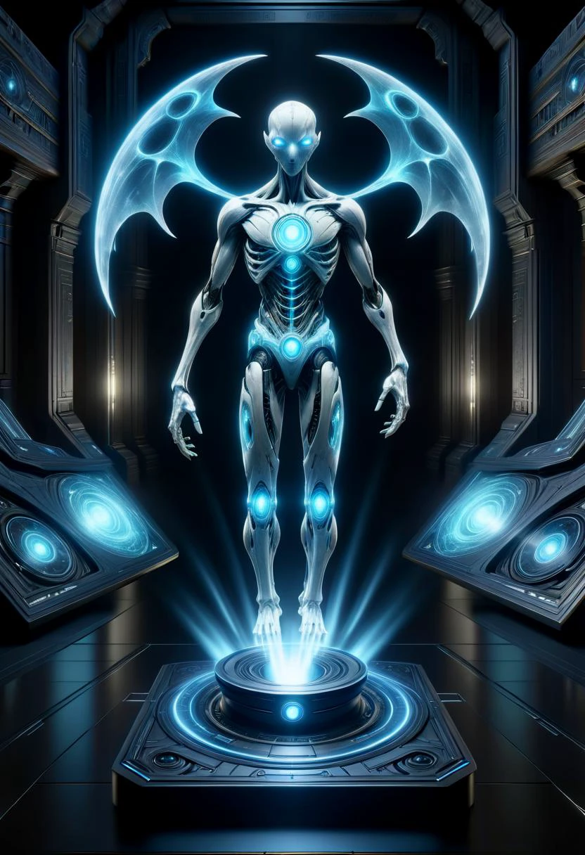 hyper detailed masterpiece, dynamic, awesome quality,hyperrealism,ramanga, powerful ancient supernatural entity, humanoid appearance, primal nocturnal, colossal, conflict, , bustling,mechanical,unclear,peaceful,cosmopolitan , DonMH010D15pl4yXL <lora:DonMH010D15pl4yXL-000008:1>
